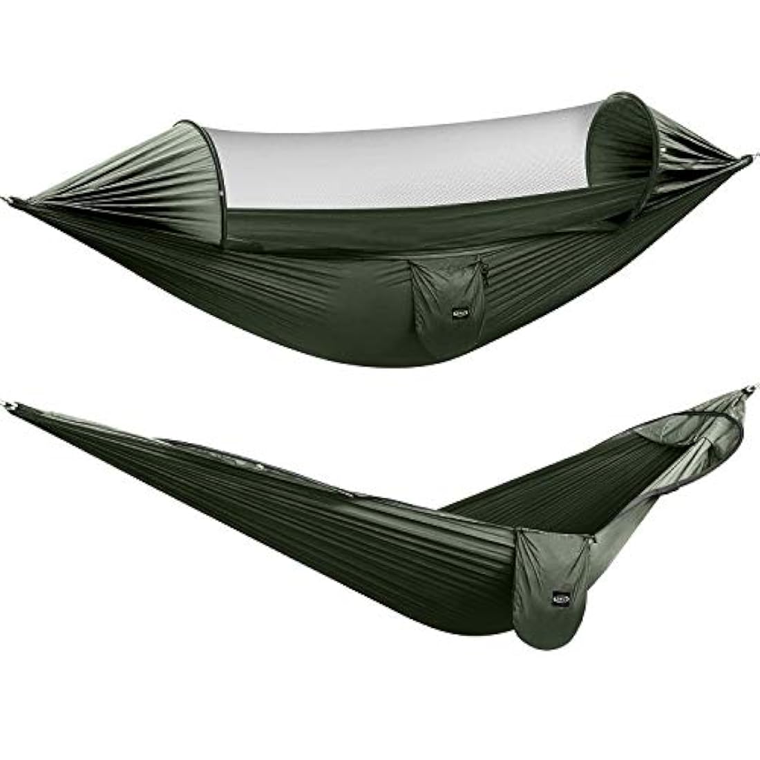 G4Free - Hamaca grande para camping con mosquitera