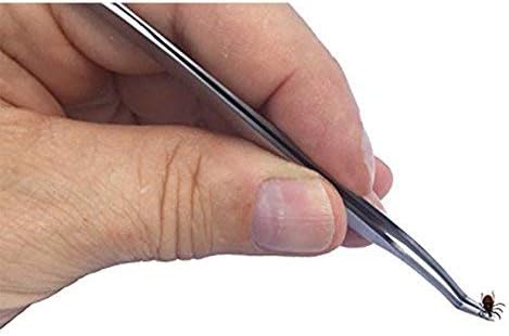 Herramienta para quitar garrapatas eTradewinds, acero inoxidable, 4-Pack