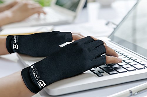 Guantes de artritis de compresión de cobre
