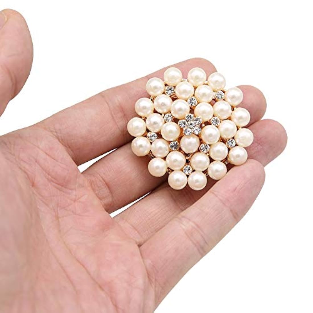 eGlomart kit de 9 broches con diamantes de imitación