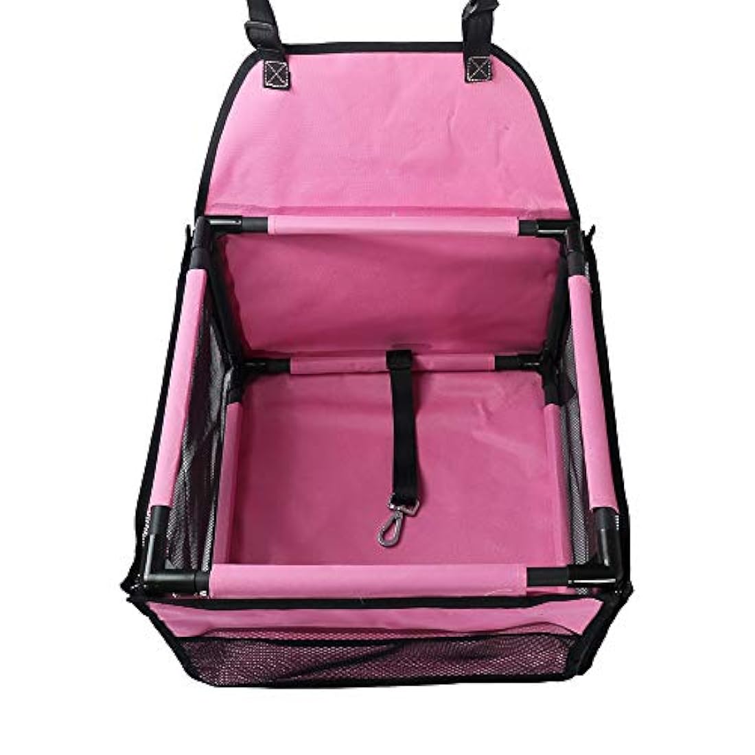 Asiento de coche para perro con correa de seguridad