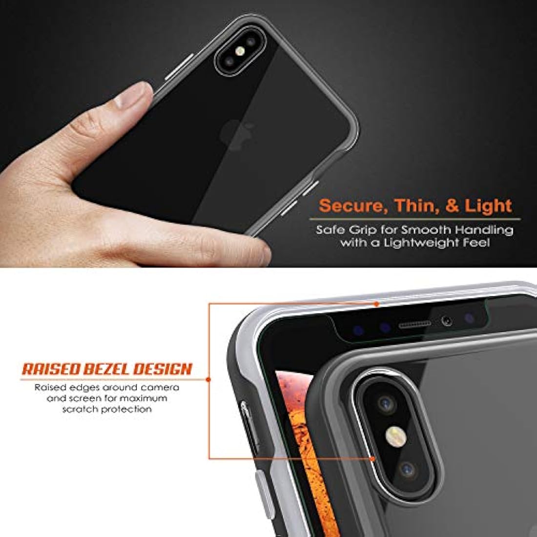 Funda para iPhone Xs con sistema antigolpes