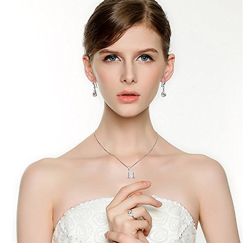 Circonita cúbica de plata esterlina