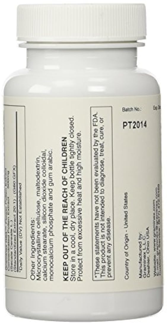 PollenAid Extracto de Polen Flor de Graminex - 200 Tabletas