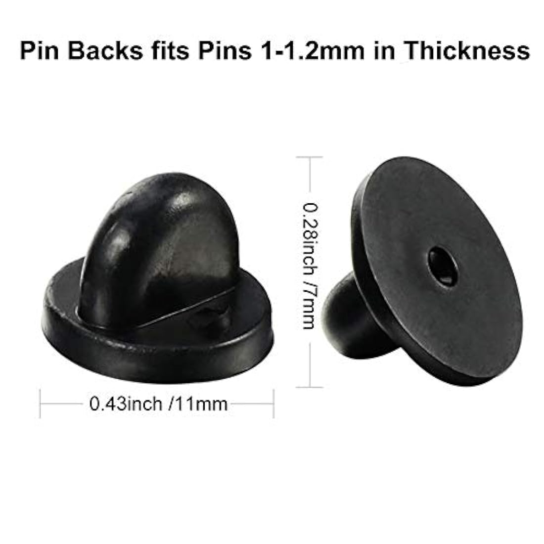 Embragues para insignia de mariposa