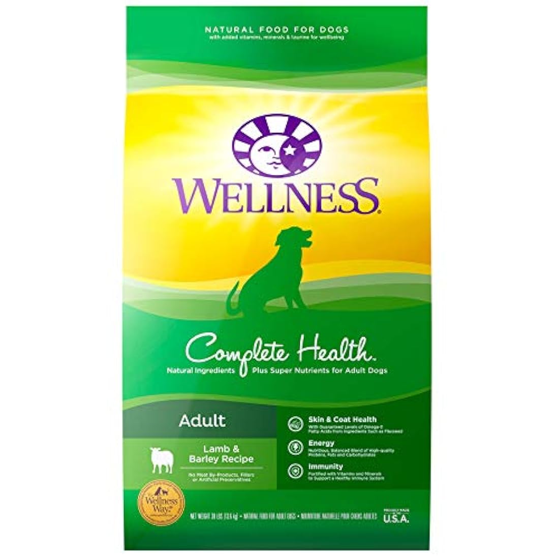Alimento seco natural para perro Wellness Complete Health
