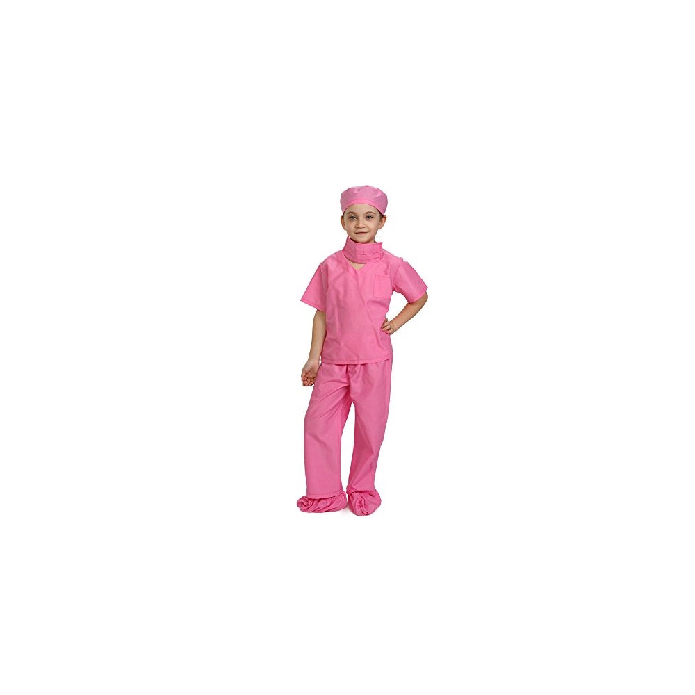 Disfraz de doctor infantil, ropa quirúrgica para niños S 4-6