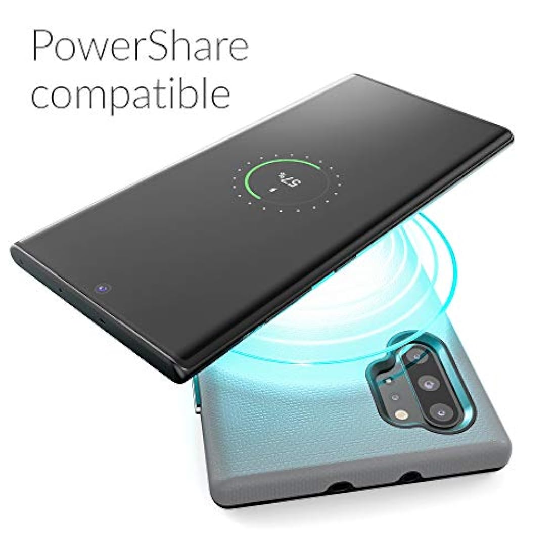 Carcasa para Samsung Galaxy Note 10 Plus/ Gris.