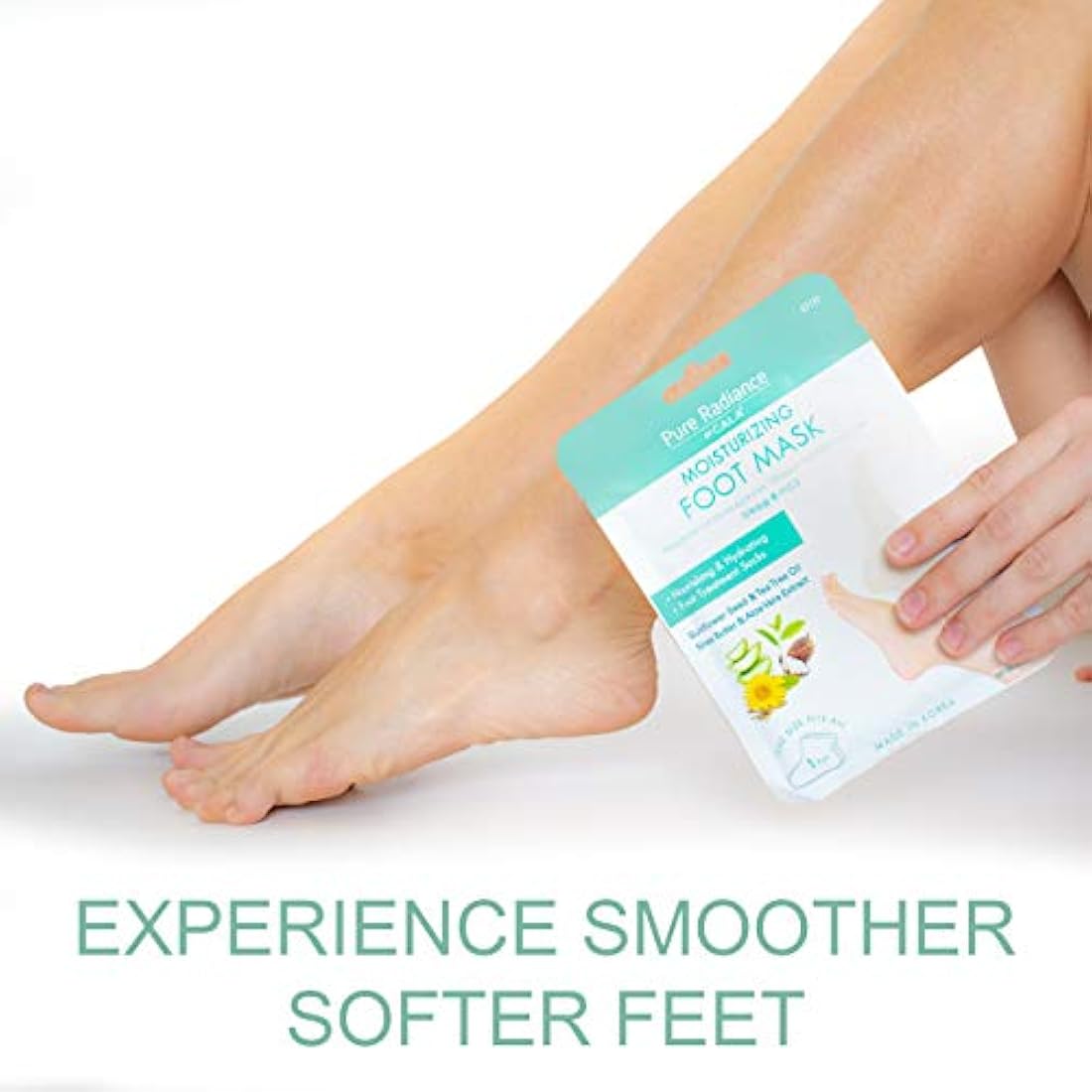 Máscaras para pies semillas de girasolPack de 3