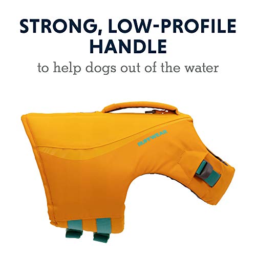 RUFFWEAR, Float Coat - Chaleco salvavidas para perro, chaleco de seguridad para natación con asa