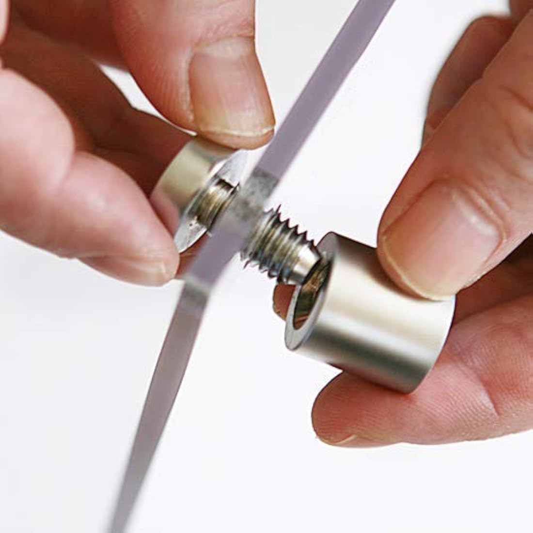 ALELAN Marco de fotos de acrílico transparente 3.3 x 11.0 in