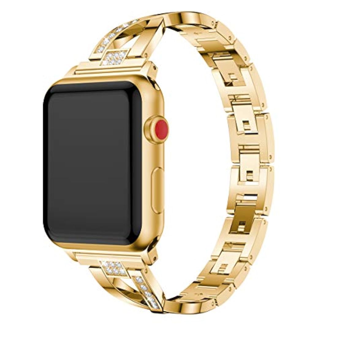 Dassions - Pulsera de metal para Apple Watch Band 1.496