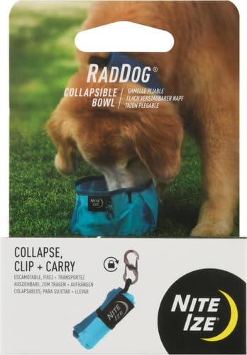 Tazón Colapsable para Perros Nite IZE RadDog Ligero y Práctico