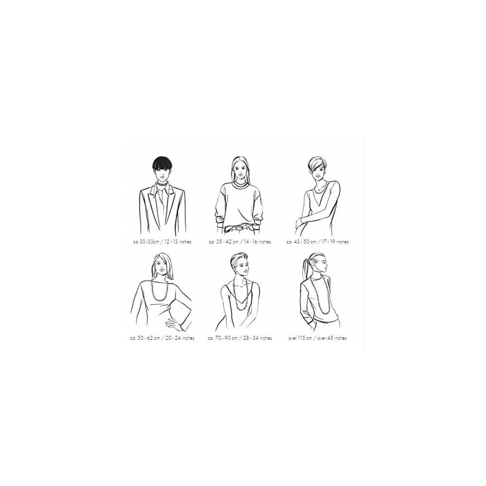 Collares para mujer con cristales azules