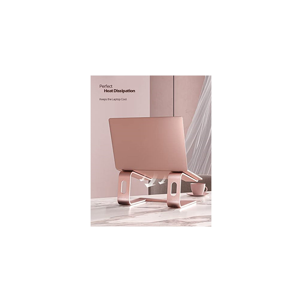 Bases o Soporte ergonómico de aluminio para laptop