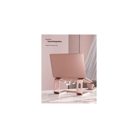 Bases o Soporte ergonómico de aluminio para laptop