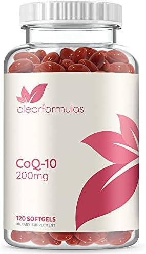 CoQ10 Puro 200mg 120 Cápsulas Blandas de Absorción Rápida