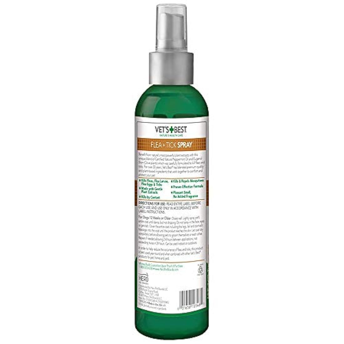 Pulverizador de pulgas y garrapatas para perros