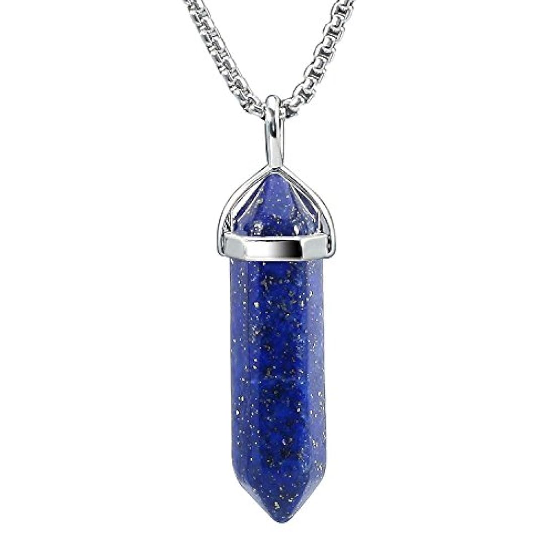 BEADNOVA - Collar de cristal para mujer, piedra curativa