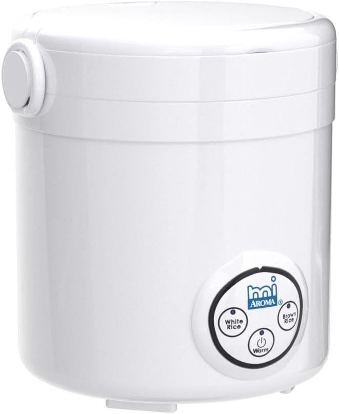 Arrocera Mini Digital 3 Tazas Aroma MRC-903D, Cocción Fresca