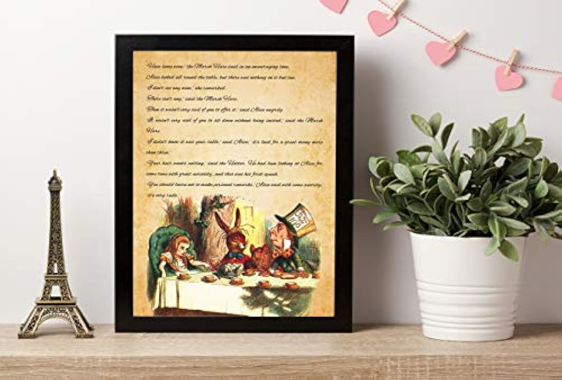 Alicia en el país de las maravillas lámina decorativa