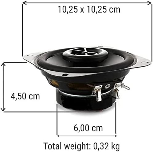 Altavoces JBL STAGE2424 2 vías 150W 4 pulgadas para auto
