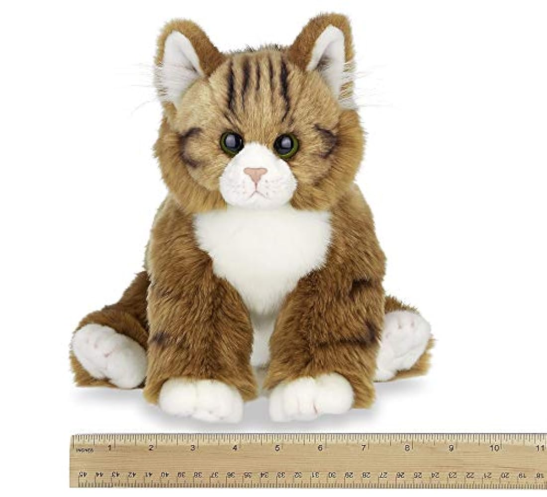 Bearington Collection - Gato de peluche de felpa