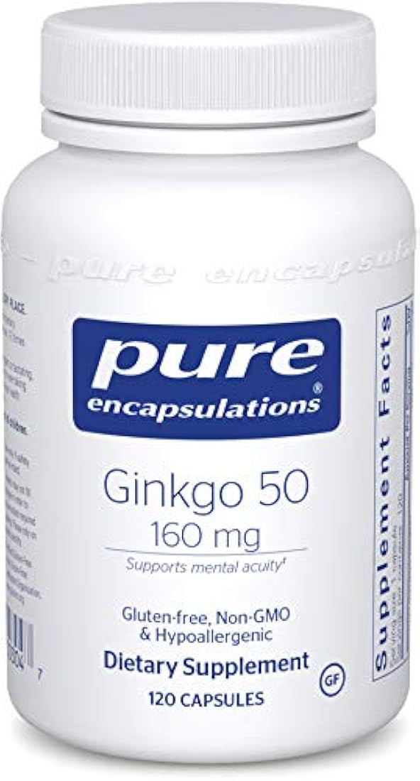 Pure Encapsulations – Ginkgo de 50 160 mg, 766298003047, 1