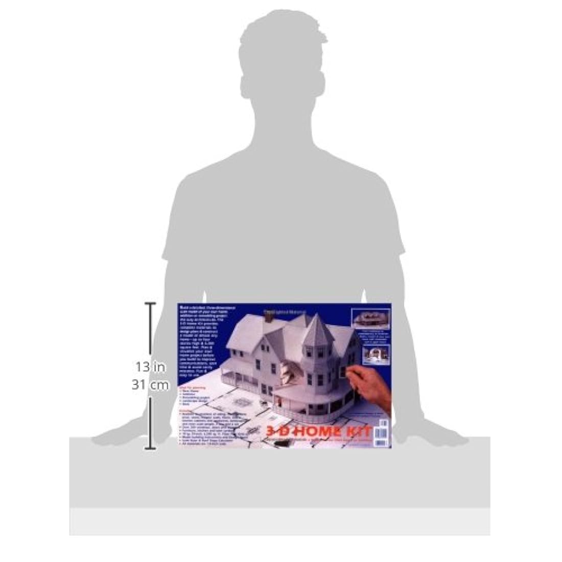 Kit Modelo de construcción de casa a escala