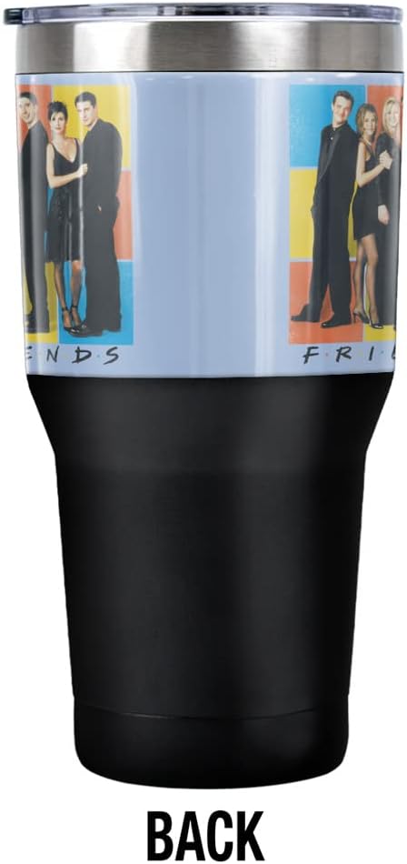 Taza de Acero Inoxidable LOGOVISION 30 oz con tapa deslizante