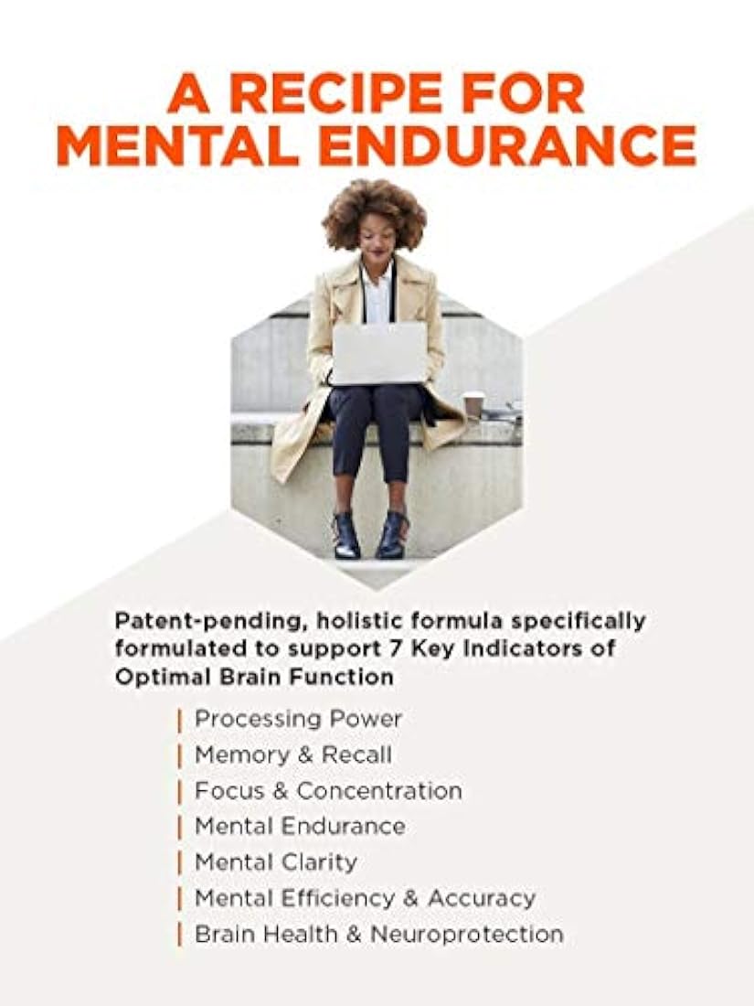 Bulletproof Smart Mode for Brain Health, Memory, Attention, & Performance, Nootropic Supplement Blend of 10 Scientifically-Studied Ingredients, 60 Capsules