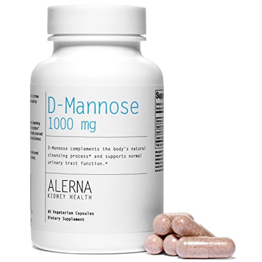 D-Manosa (1000mg), con concentrado de arándano y escaramujo