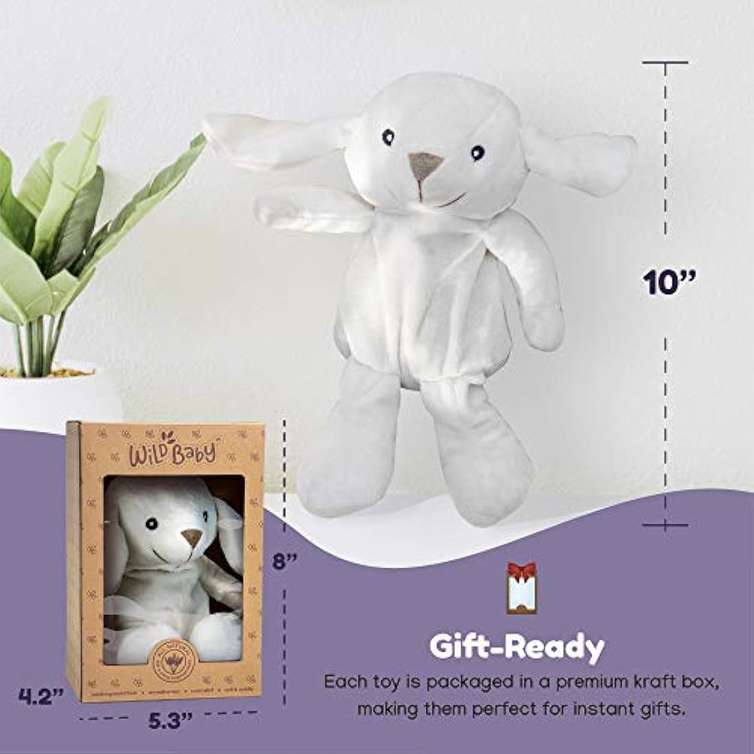 Peluches para microondas con aroma de lavanda (10.0 in)