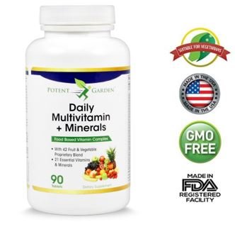Mineral multivitamínico diario para hombres, mujeres