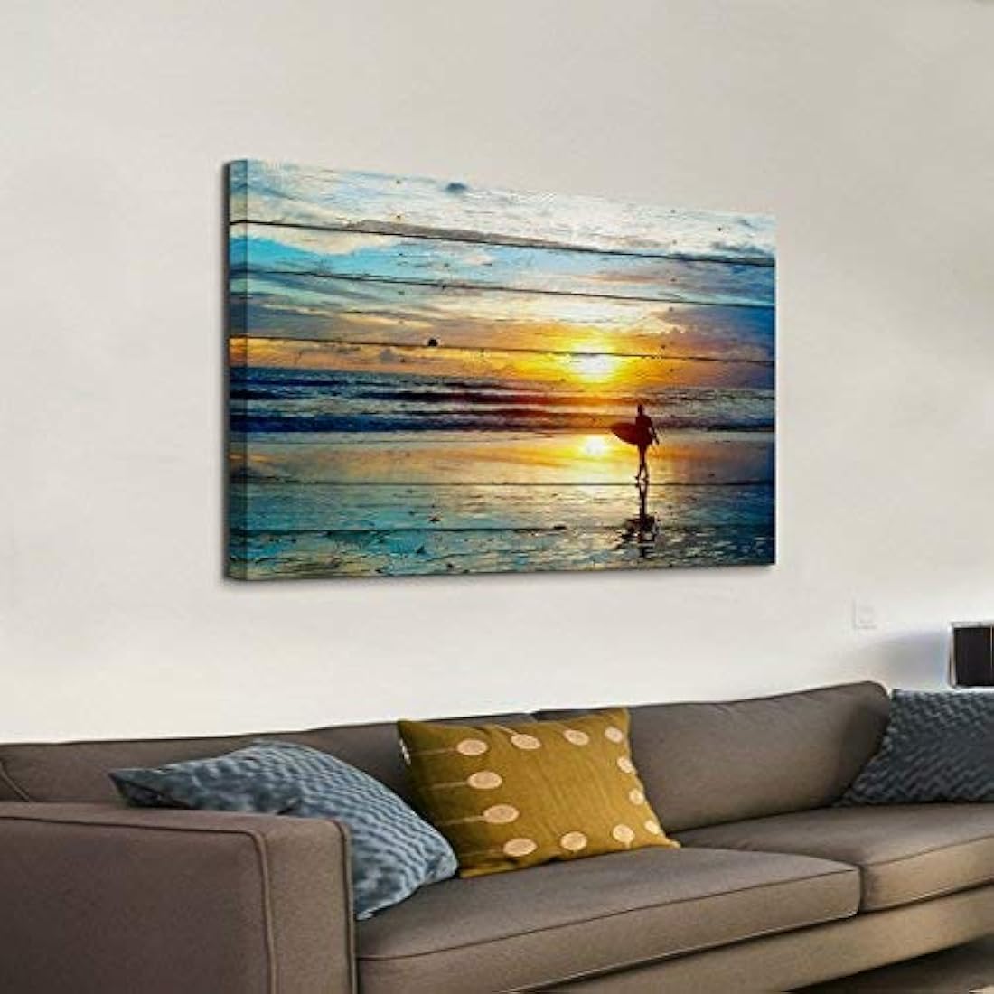 Artland Cuadro de pared para sala de estar diseño paisaje