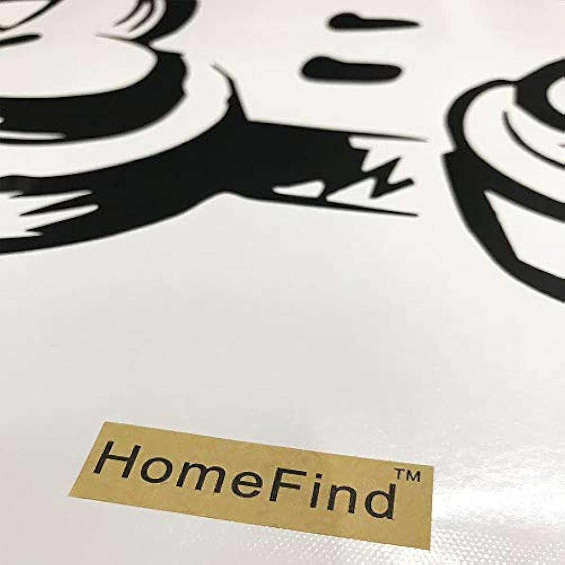 Pegatinas diseño con texto en inglés