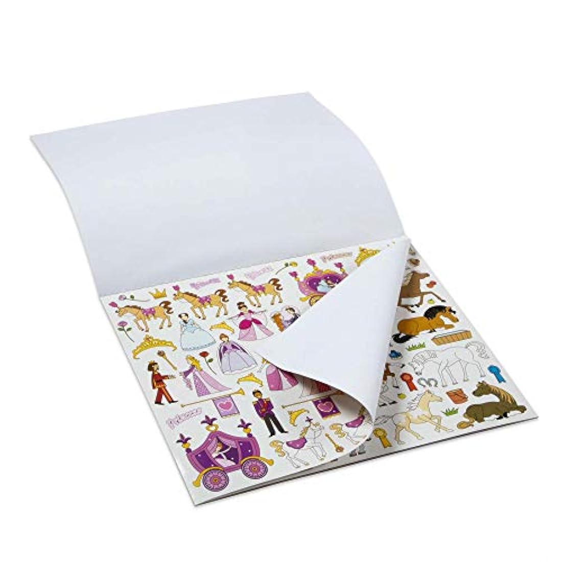 Melissa & Doug, libro de colección de calcomanías: princesas