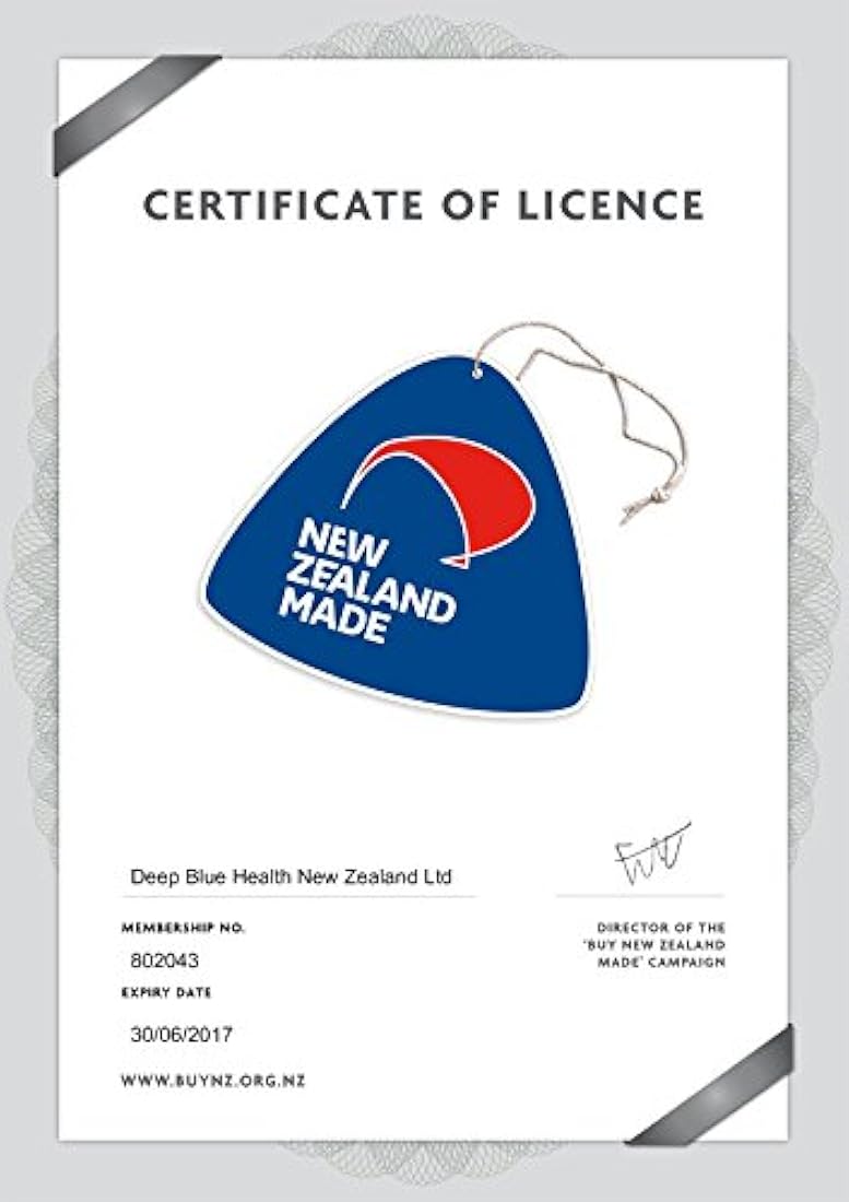 Deep Blue Salud Nueva Zelandia pepino de mar 90 Cápsulas