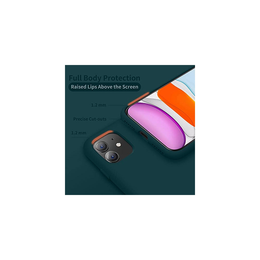 Fundas y Estuches para iPhone 11 ultra delgada Verde