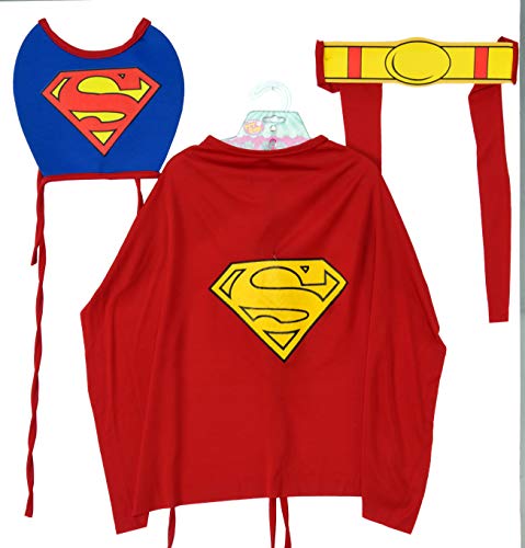Disfraz para mascota de Superman, colección de Héroes y Villanos de DC, de Rubies Costume, S, Azul/Rojo