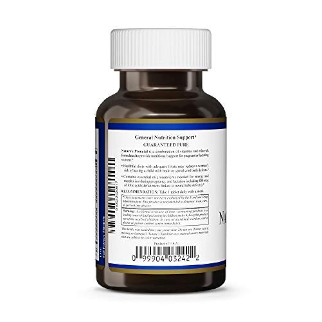 Prenatal 120 tabletas de la naturaleza