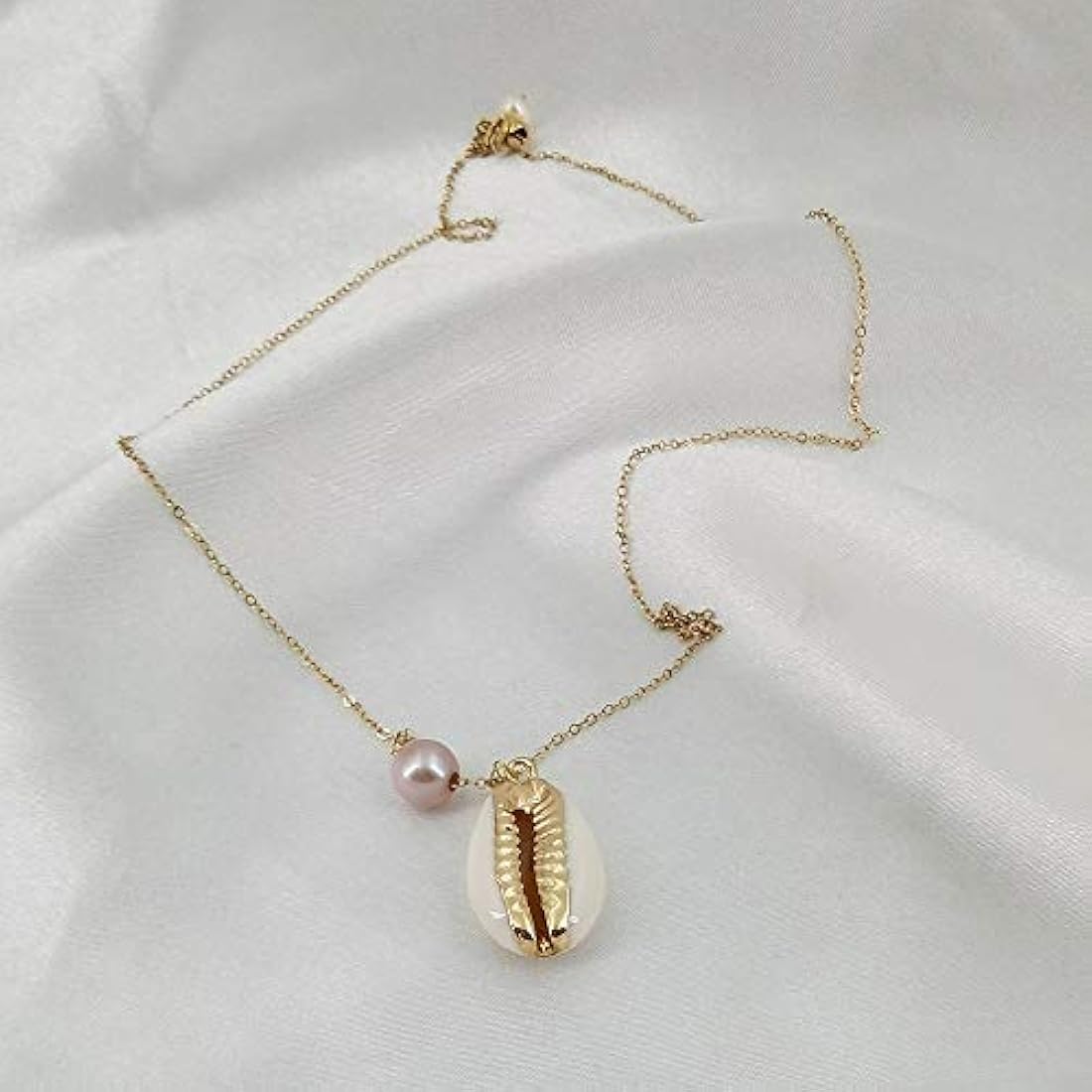 Dijes de concha natural para joyas