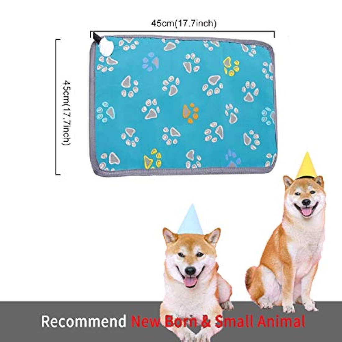 Almohadilla calefactora para perros para interior