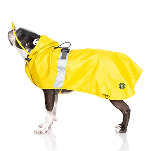 Gooby Chubasquero para perros V2 - Poncho impermeable