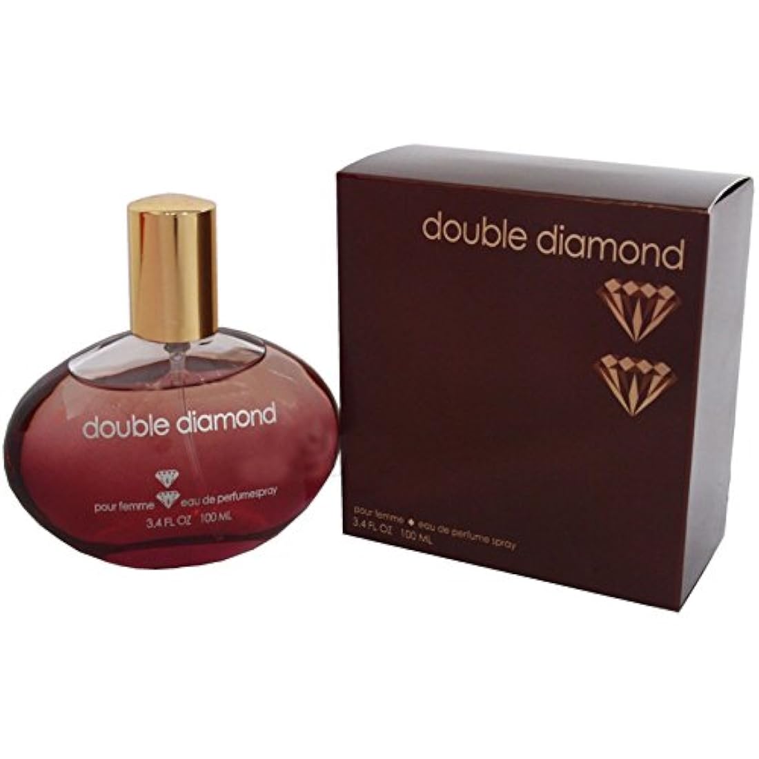Double Diamond por: YZY 3.4 oz EDP, para mujer