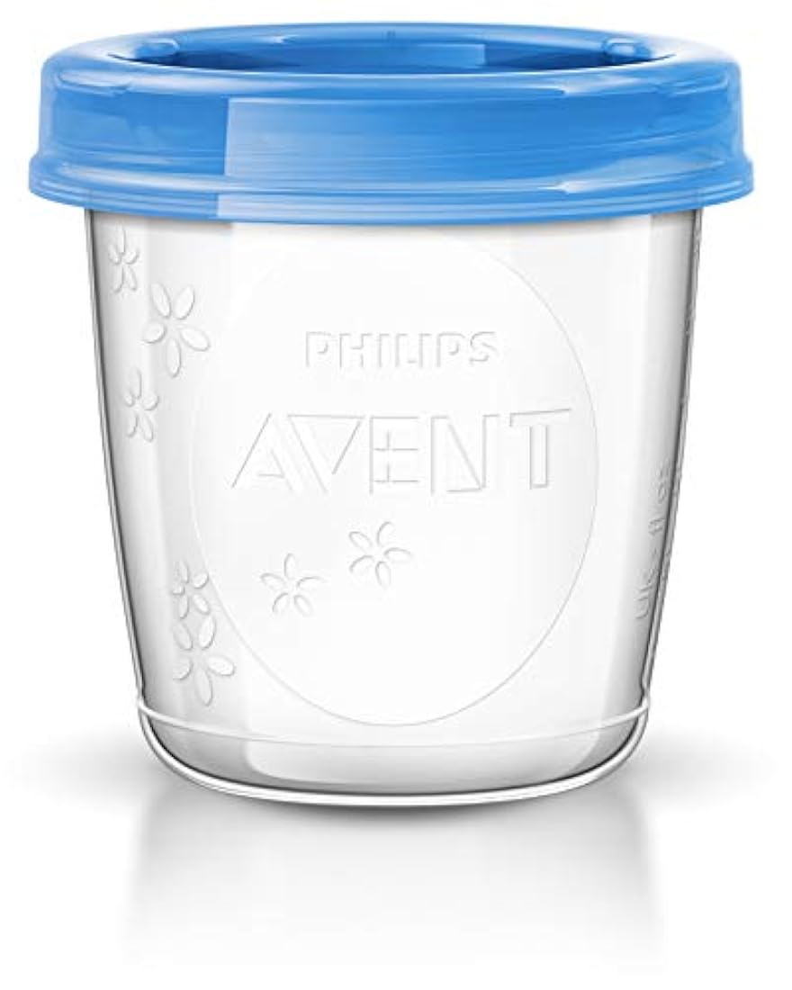AVENT Vasos de almacenamiento de leche materna