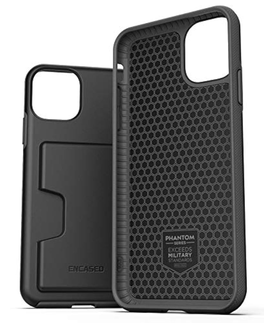 Funda tipo cartera para iPhone 11 (2019), negro.