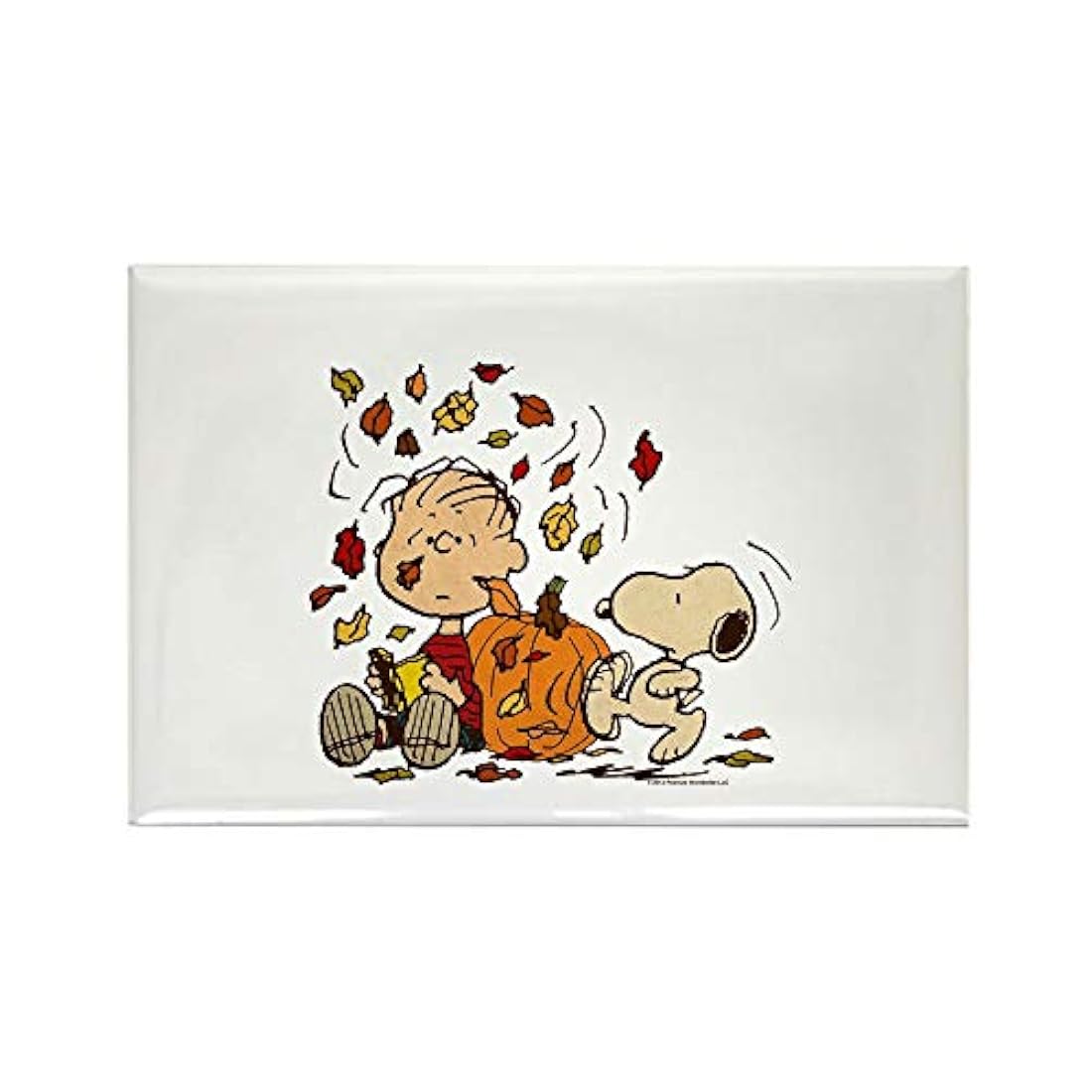 Imán para nevera – Descenso Cacahuetes – Rectángular