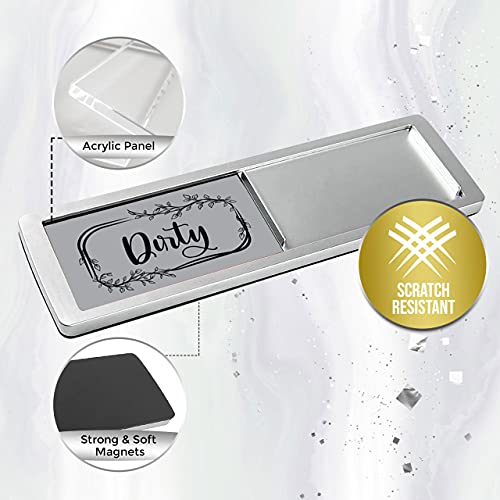 Imán para lavavajillas,indicador de letrero sucio limpio