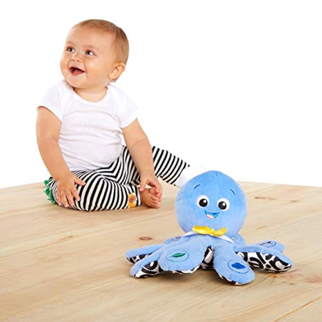 Baby Einstein Octoplush, peluche de pulpo., Paquete de 1